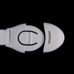 10 pezzi serratura per porta dell'armadio armadietto per cassetti per bambini serrature invisibili di sicurezza per la conservazione domestica serratura per bambini serratura di sicurezza per bambini, 10 PCS
