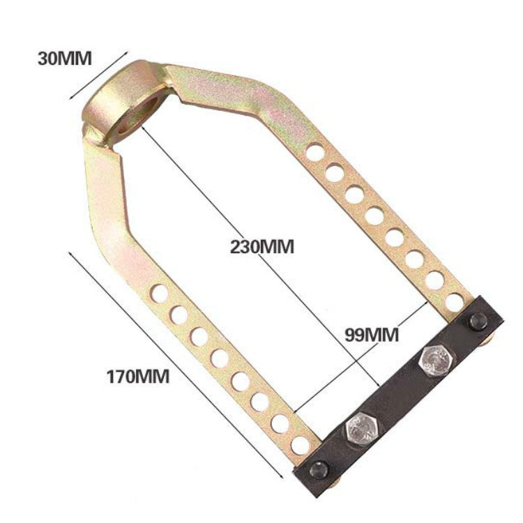 Strumento per la rimozione dell'estrattore dell'asse dell'automobile con gabbia a sfera a 9 fori, 9-Hole Ball Cage Axle Puller
