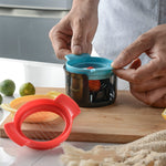 Set 2 utensili da cucina 3 in 1 per tagliare uova