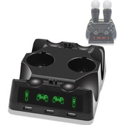 Base di ricarica multifunzionale per caricabatterie per gamepad iPlay per PS4 VR/PS VR/PS Move, For PS4 VR/PS VR/PS Move