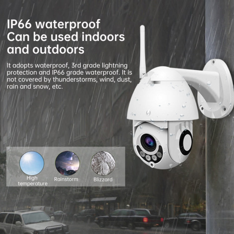 Telecamera IP PTZ WiFi Dome 1080P con Interfono Vocale