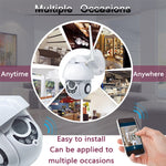 Telecamera IP PTZ WiFi Dome 1080P con Interfono Vocale