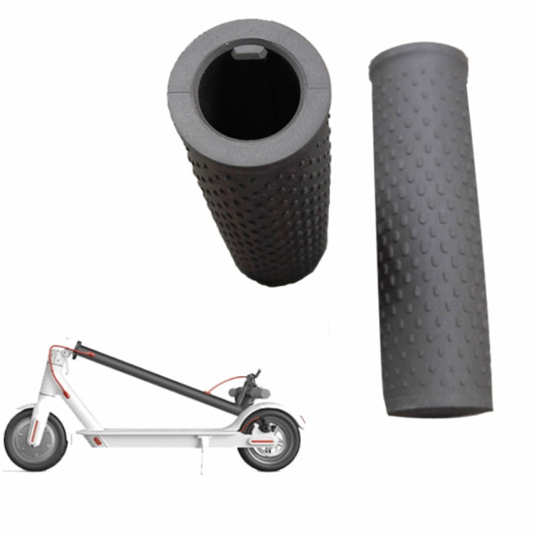 Una coppia per le maniglie per auto in silicone per scooter elettrico Xiaomi sostituiscono le maniglie per auto antiscivolo, One Size