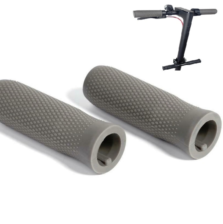 Una coppia per le maniglie per auto in silicone per scooter elettrico Xiaomi sostituiscono le maniglie per auto antiscivolo, One Size