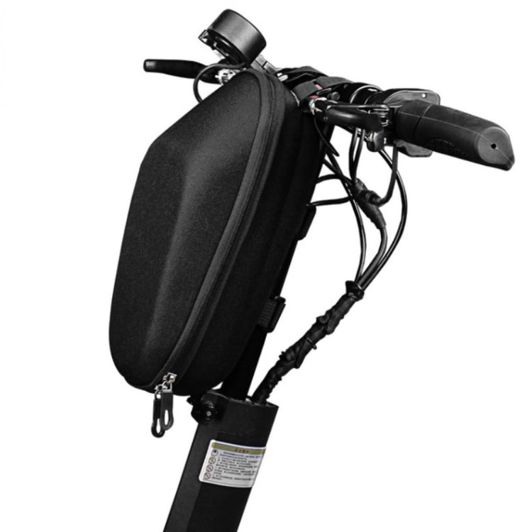 Per Xiaomi No. 9 Scooter elettrico Borsa anteriore per auto pieghevole elettrica in pelle PU impermeabile EVA con guscio rigido, 30 x 16.5 x 14.5cm