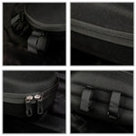 Per Xiaomi No. 9 Scooter elettrico Borsa anteriore per auto pieghevole elettrica in pelle PU impermeabile EVA con guscio rigido, 30 x 16.5 x 14.5cm