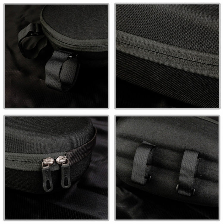 Per Xiaomi No. 9 Scooter elettrico Borsa anteriore per auto pieghevole elettrica in pelle PU impermeabile EVA con guscio rigido, 30 x 16.5 x 14.5cm