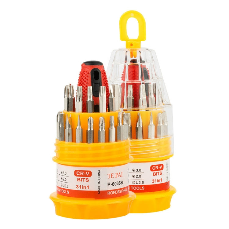 7 set di cacciaviti a croce strumento di riparazione del telefono cellulare cacciavite a pagoda set di cacciaviti multifunzionali, 31 in 1 Small