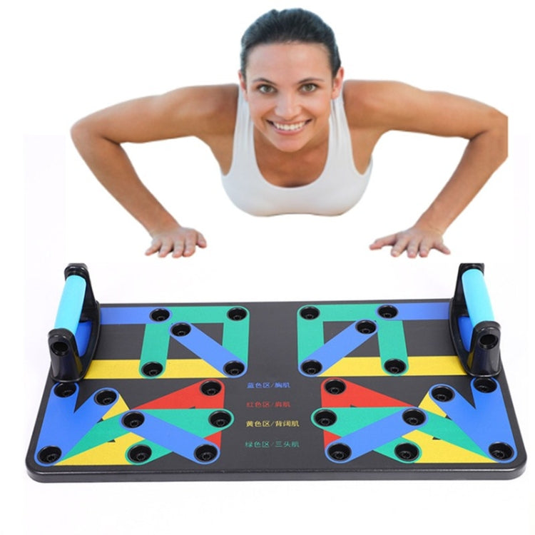 Attrezzatura per il fitness da uomo con telaio push-up a diciassette funzioni, Seventeen Function Push-Up Stand