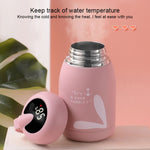 Tazza termica per cartoni animati Misurazione intelligente della temperatura Cambiamento di colore Visualizzazione della temperatura Tazza per acqua Coppia per bambini Tazza per studenti, Digital Display, Pink, Digital Display, Blue                    ...