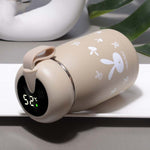 Tazza termica per cartoni animati Misurazione intelligente della temperatura Cambiamento di colore Visualizzazione della temperatura Tazza per acqua Coppia per bambini Tazza per studenti, Digital Display, Pink, Digital Display, Blue                    ...
