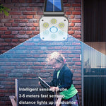 Lampada da parete solare LED impermeabile IP65