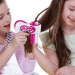 Macchina elettrica per trecce capelli a tre fili