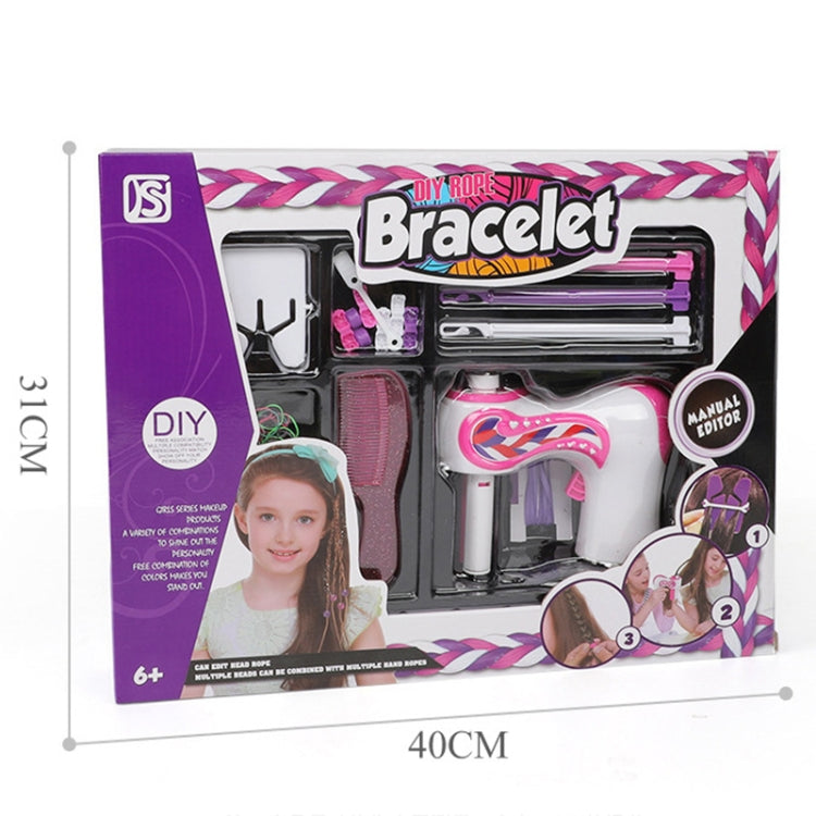 Macchina elettrica per trecce capelli a tre fili