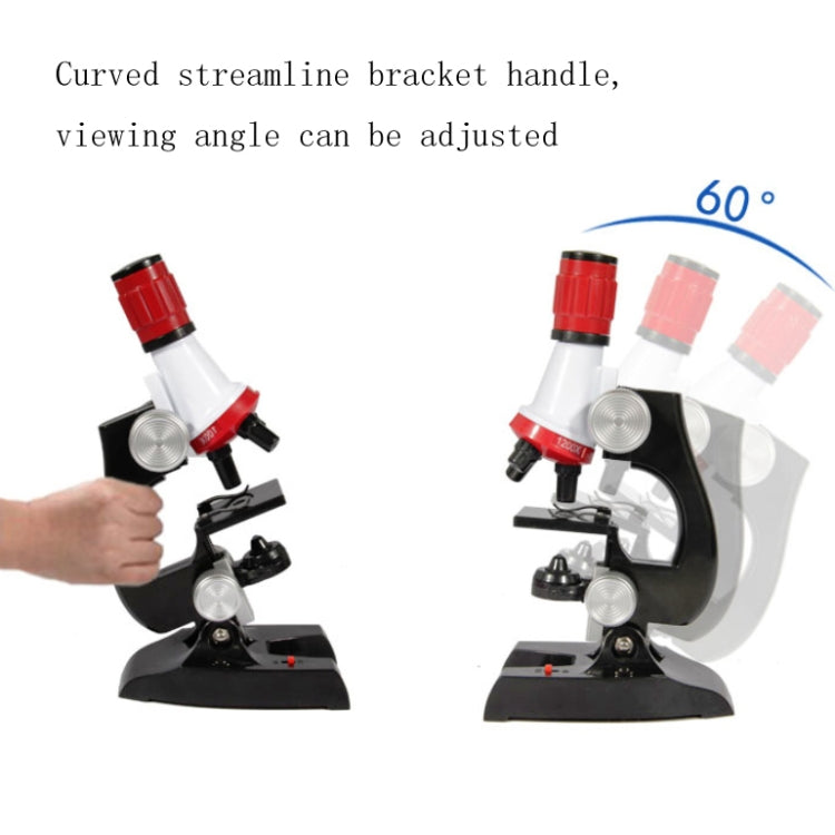 Set di microscopi per bambini Simulazione di esperimenti scientifici 1200 volte Forniture scientifiche e didattiche