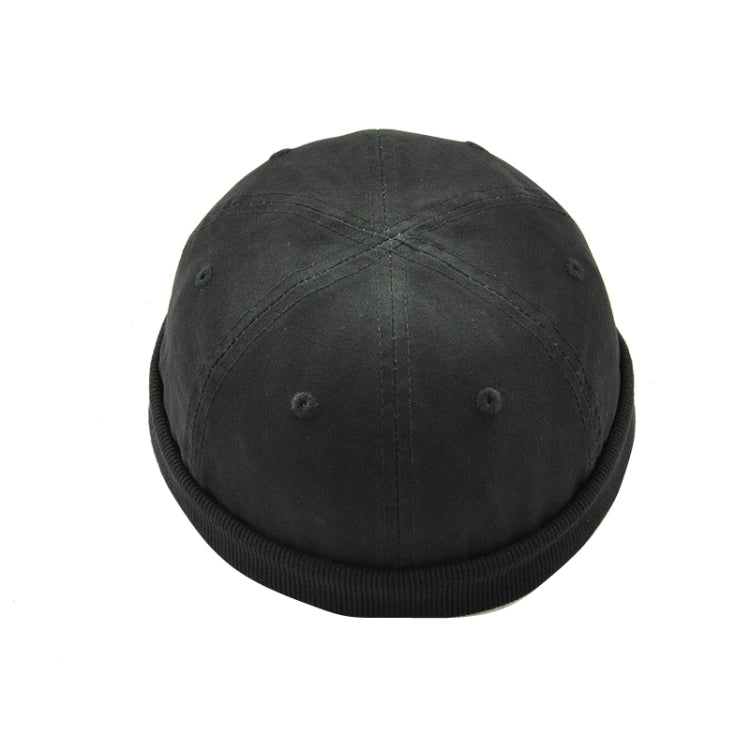 G12606 Cappello da padrone di casa Cappello in pelle di melone selvatico retrò Cappello anguria, G12606 Black, G12606 Dark Blue, G12606 Army Green