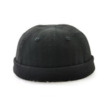 G12606 Cappello da padrone di casa Cappello in pelle di melone selvatico retrò Cappello anguria, G12606 Black, G12606 Dark Blue, G12606 Army Green