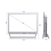 ZGYNK TB1016 Schermo LCD da 10 pollici Attrezzatura per prelievo dell'orecchio Display per archiviazione video ad alta definizione, spina americana, Regular Version, Ear Picking Video Version