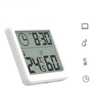 Orologio elettronico automatico multifunzione per monitoraggio della temperatura e dell'umidità con ampio schermo LCD da 3,2 pollici, Automatic Monitor