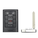 Custodia per telecomando chiave auto Cadillac con lama chiave grezza