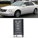 Custodia per telecomando chiave auto Cadillac con lama chiave grezza