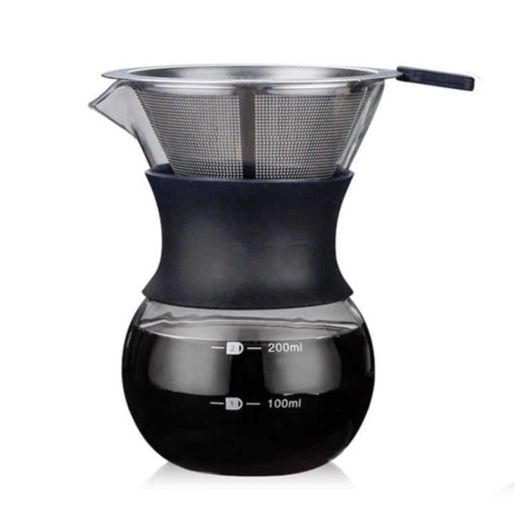 Caffettiera resistente alle alte temperature, 200ml With Strainer, 400ml With Strainer, 200ml Without Strainer, 400ml Without Strainer