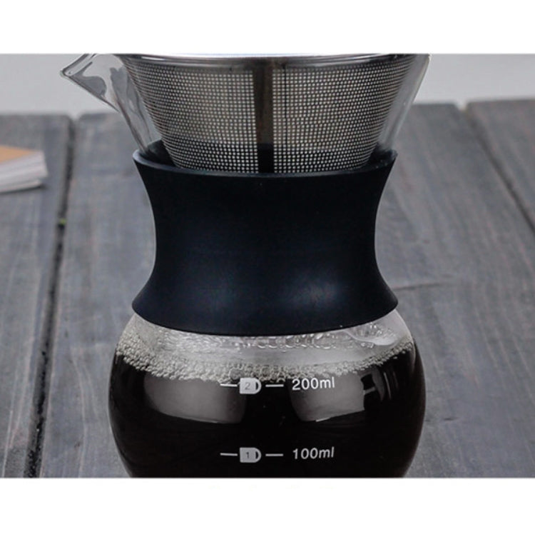 Caffettiera resistente alle alte temperature, 200ml With Strainer, 400ml With Strainer, 200ml Without Strainer, 400ml Without Strainer