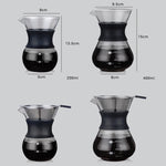 Caffettiera resistente alle alte temperature, 200ml With Strainer, 400ml With Strainer, 200ml Without Strainer, 400ml Without Strainer