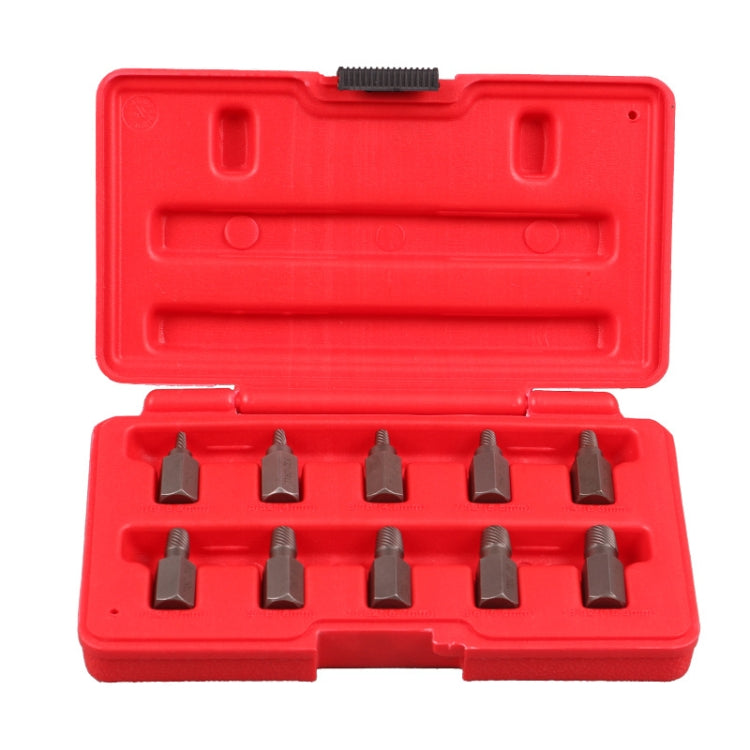 Strumento per la rimozione del dado della vite rotta dell'estrattore di bulloni 10 in 1, 10 In 1 Bolt Extractor