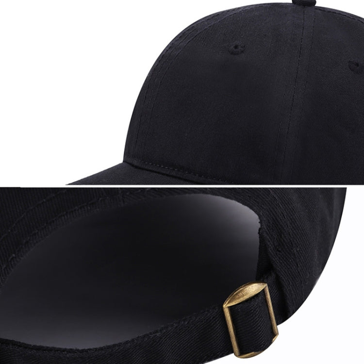 Berretto da baseball Outing Leisure Berretto con visiera Cappello da sole lavato tinta unita, One Size