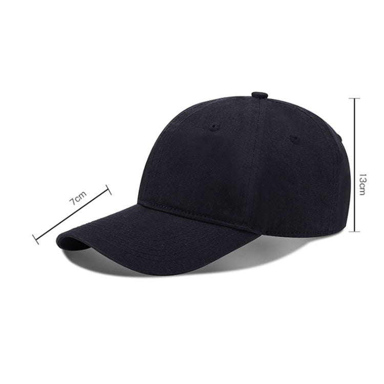 Berretto da baseball Outing Leisure Berretto con visiera Cappello da sole lavato tinta unita, One Size