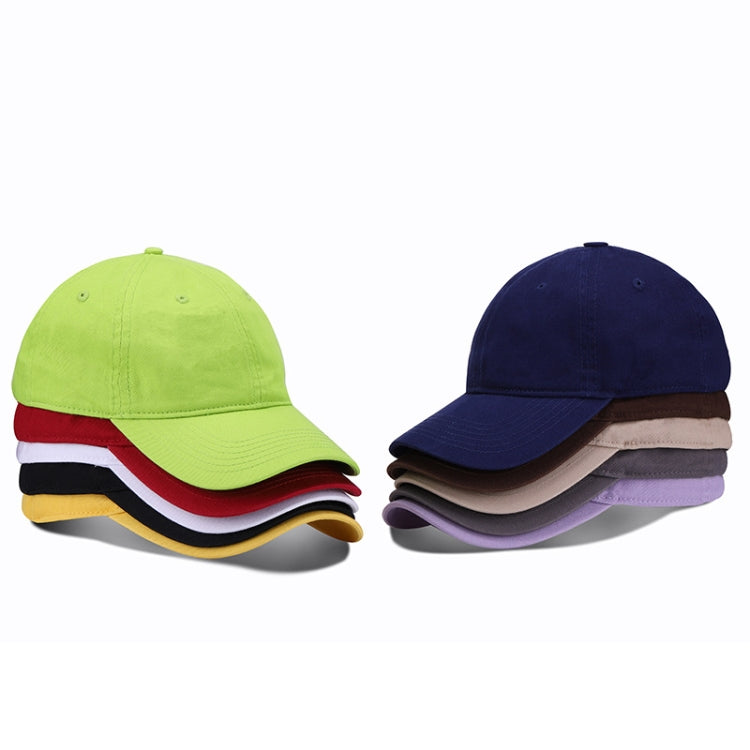 Berretto da baseball Outing Leisure Berretto con visiera Cappello da sole lavato tinta unita, One Size