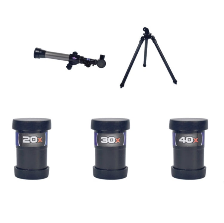 Giocattoli per l'educazione scientifica ad alta definizione ad alta potenza e piccolo telescopio astronomico a tubo singolo per bambini, Telescope