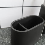 Set di scaffali per riporre gli stracci e le spazzole in filo d'acciaio per lavello da cucina, con dispenser di sapone, Brush Rag Storage Rack Set