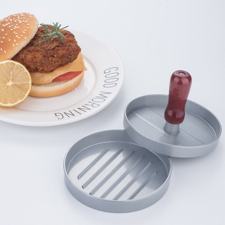 Pressa per carne per hamburger Stampo per polpette di carne Pressa per carne Burger Maker, 1PC Brown Handle