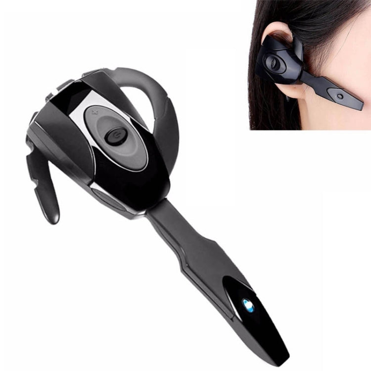 PS3 Bluetooth 5.0 Scorpion Auricolare Bluetooth unilaterale con orecchio sospeso Auricolare Black Hole