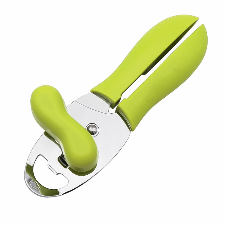 2 pezzi 4 in 1 apriscatole multifunzionale per cucina, coperchio per uso domestico, coltello per conserve, Black, Green