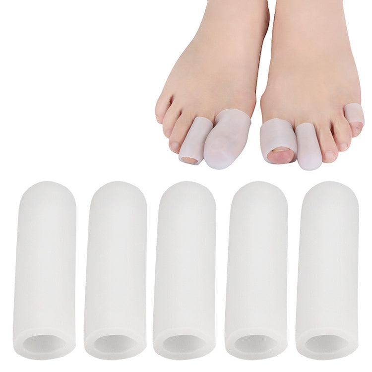 Set 5 copri dita del mais in SEBS colore casuale