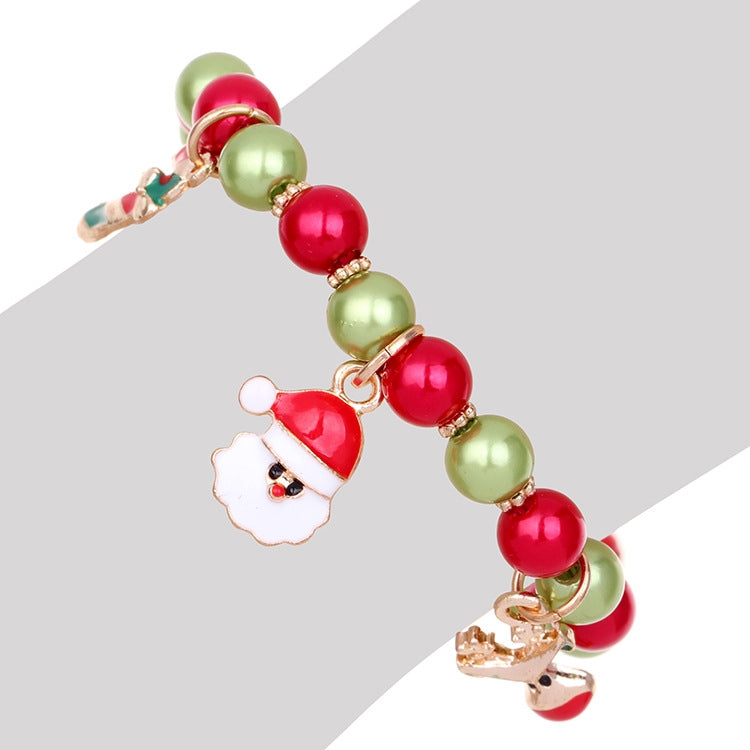 Regalo di Natale con braccialetto con renna di Babbo Natale da 5 pezzi