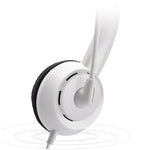 DANYIN DT326 Computer desktop montato sulla testa Cuffie con filo per apprendimento per bambini con microfono, Lunghezza cavo: 1,8 m, DT326 3.5mm Two-hole White, DT326 3.5mm Two-hole Black, DT326 Single Hole Four-level White                            ...