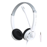 DANYIN DT326 Computer desktop montato sulla testa Cuffie con filo per apprendimento per bambini con microfono, Lunghezza cavo: 1,8 m, DT326 3.5mm Two-hole White, DT326 3.5mm Two-hole Black, DT326 Single Hole Four-level White                            ...