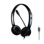 DANYIN DT326 Computer desktop montato sulla testa Cuffie con filo per apprendimento per bambini con microfono, Lunghezza cavo: 1,8 m, DT326 3.5mm Two-hole White, DT326 3.5mm Two-hole Black, DT326 Single Hole Four-level White                            ...