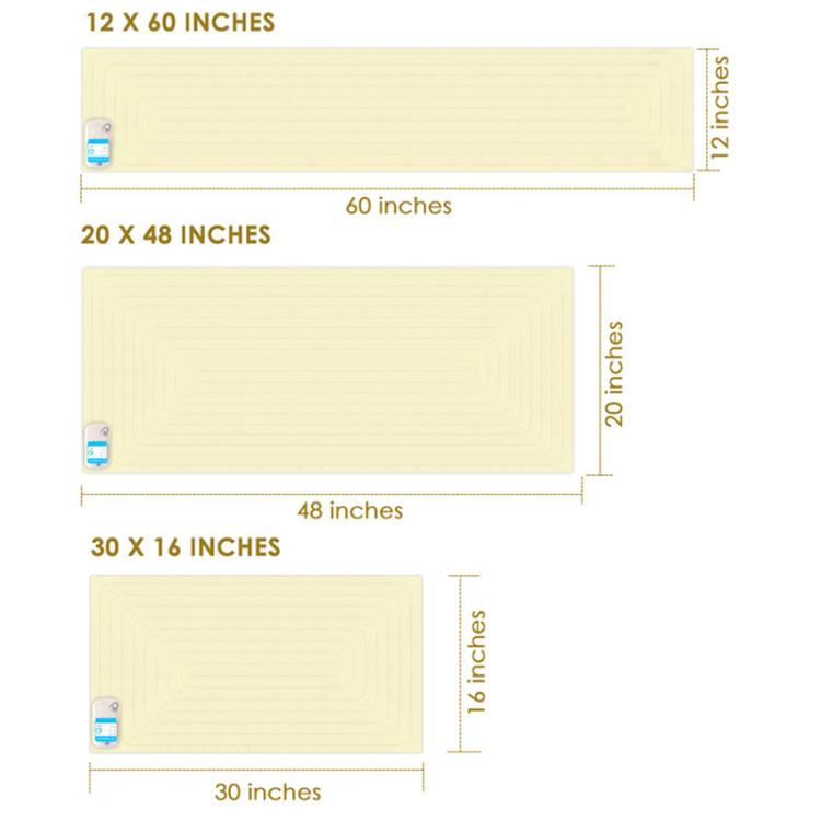 Coperta elettrostatica per animali domestici Forniture elettroniche per l'addestramento degli animali domestici, 12x60 inches, 20x48 inches, 30x16 inches