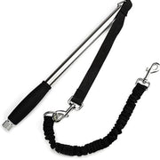 Guinzaglio per fune da trazione per animali domestici con molla retrattile, Bicycle Pet Traction Rope