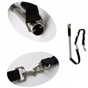 Guinzaglio per fune da trazione per animali domestici con molla retrattile, Bicycle Pet Traction Rope