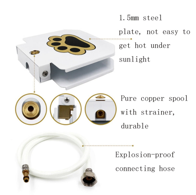 Fontanella automatica per animali domestici Smart Fountain, Plastic Steel White Paint US Plug, 304 Stainless Steel US Plug, Plastic Steel White Paint UK Plug, 304 Stainless Steel UK Plug