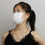 Catena per occhiali anti-smarrimento per maschera a catena fatta a mano con cordino per maschera da 3 pezzi