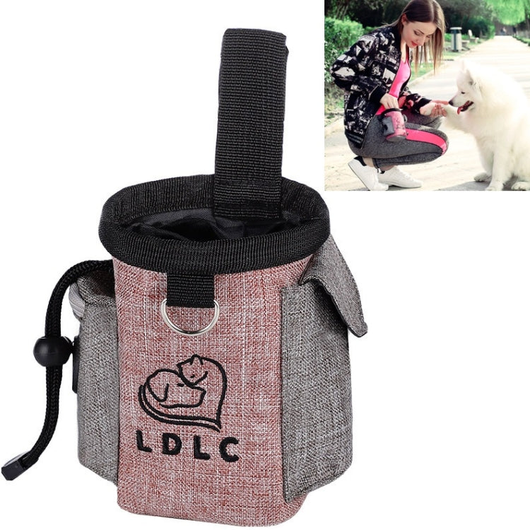 Marsupio da addestramento per animali domestici Borsa per snack multifunzionale da esterno Forniture per animali domestici