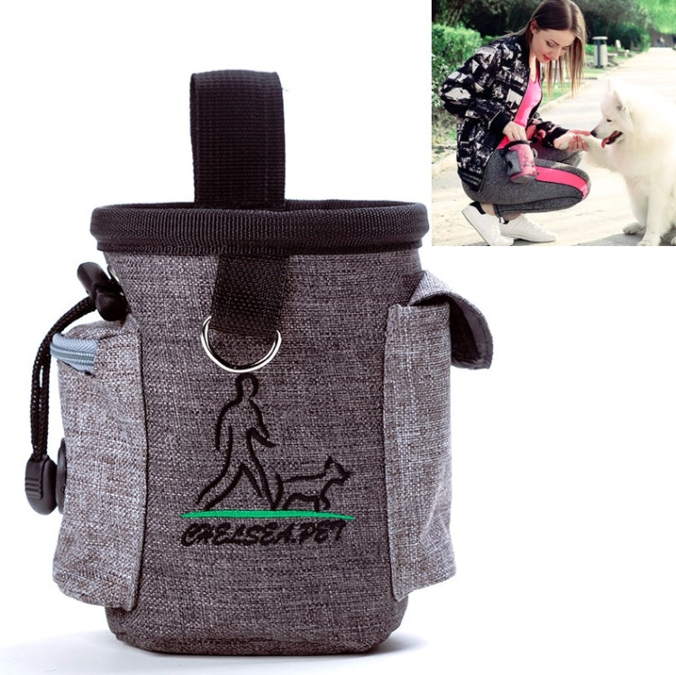 Marsupio da addestramento per animali domestici Borsa per snack multifunzionale da esterno Forniture per animali domestici