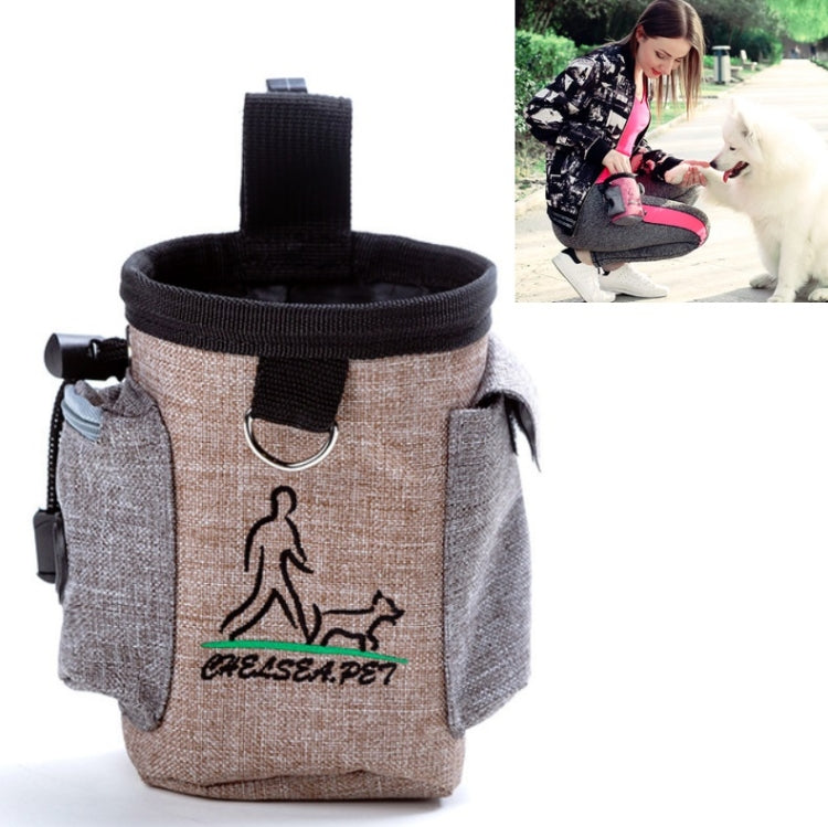 Marsupio da addestramento per animali domestici Borsa per snack multifunzionale da esterno Forniture per animali domestici